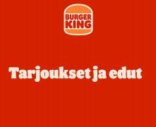 Burger King -luettelo, Järvenpää | Tarjoukset ja edut | 13.9.2022 - 31.10.2022