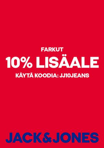 Jack & Jones -luettelo, Lempäälä | 10% LISÄALENNUSTA FARKUISTA | KOODIA: JJ10JEANS | 23.6.2022 - 10.7.2022