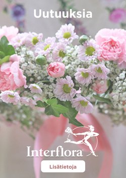 Tarjouksia yritykseltä Interflora kaupungissa Interflora lehtisiä ( Julkaistu tänään)