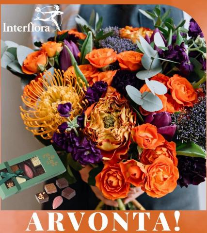 Interflora -luettelo | Arvonta! | 7.9.2023 - 16.10.2023