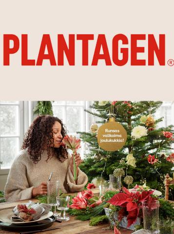Plantagen -luettelo, Helsinki | Leikkokukat ja kukkakimput | 6.12.2022 - 20.12.2022