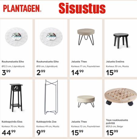 Plantagen -luettelo, Tampere | Sisustus | 27.1.2023 - 6.2.2023