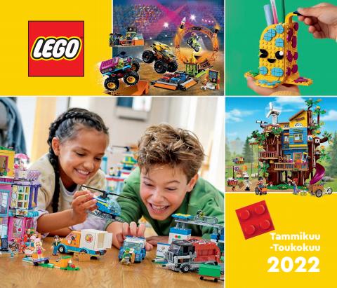 Lego -luettelo | Tammikuu-Toukokuu 2022 | 3.1.2022 - 31.5.2022
