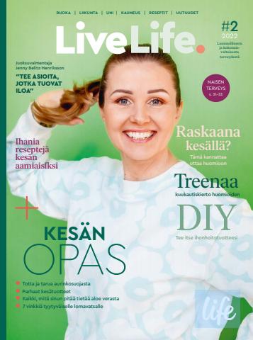 Terveys ja Optiikka tarjousta, Hämeenlinna | Live Life 02 2022 de Life | 2.5.2022 - 30.6.2022
