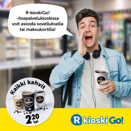 R-Kioski -luettelo, Espoo | R-Kioski Go! | 27.5.2023 - 24.6.2023