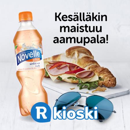 R-Kioski -luettelo, Vantaa | Kesälläkin maistuu aamupala! | 31.8.2023 - 14.10.2023