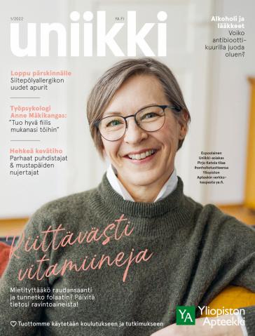 Terveys ja Optiikka tarjousta, Lahti | Kevään Uniikki-lehti  de Yliopiston Apteekki | 1.4.2022 - 6.6.2022