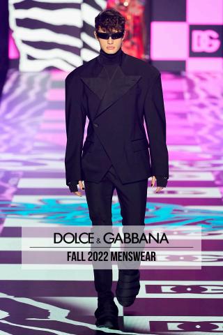 Dolce & Gabbana -luettelo | Fall 2022 Menswear | 16.5.2022 - 15.7.2022