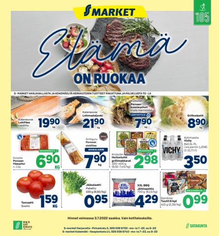 Supermarket tarjousta, Vantaa | S-market SYD 30.6.2022 de S-Market | 1.7.2022 - 3.7.2022