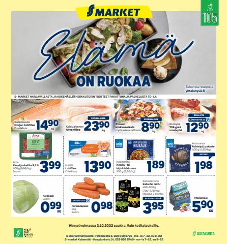 Supermarket tarjousta, Hyvinkää | S-market SYD 29.9.2022 de S-Market | 30.9.2022 - 2.10.2022