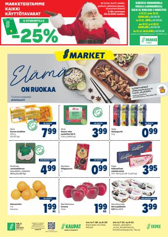 S-Market -luettelo, Seinäjoki | SUUPOHJAN SEUTU EEPEE SM KE-SU 7.-11.12. | 7.12.2022 - 25.12.2022