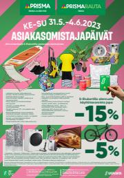 S-Market -luettelo, Helsinki | Prisma ja Prisma Rauta SV 31.5.2023 | 31.5.2023 - 4.6.2023