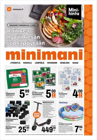 Rautakauppa tarjousta, Tampere | Minimani tarjoukset de Minimani | 28.6.2022 - 3.7.2022