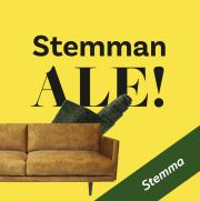 Koti ja Huonekalut tarjousta, Riihimäki | Stemman ALE! de Stemma | 1.3.2023 - 31.3.2023