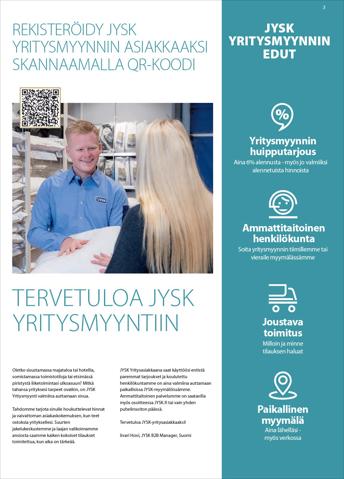JYSK -luettelo, Tampere | Business to Business katalogi | 1.9.2022 - 31.1.2023