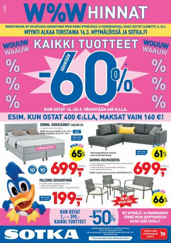 Sotka -luettelo, Vantaa | Kaikki tuotteet -60% | 20.3.2023 - 21.3.2023