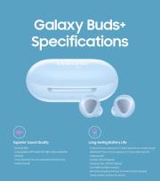 Samsung -luettelo | Samsung Galaxy Buds+ | 13.8.2023 - 29.9.2023