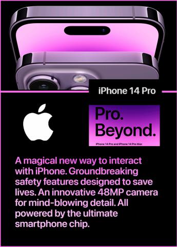 Apple -luettelo, Kemi | iPhone 14 Pro | 14.2.2023 - 14.8.2023