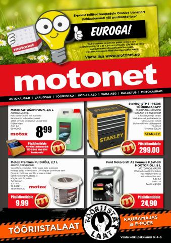Motonet -luettelo | Motonet pakkumised 4.-17.5.2022 | 4.5.2022 - 17.5.2022