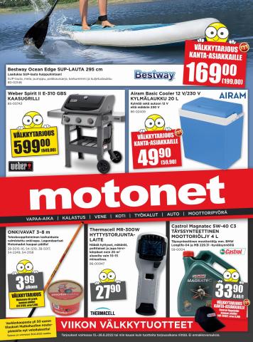 Motonet -luettelo, Pori | Motonet kesäkuun lehti 2 2022 | 15.6.2022 - 26.6.2022