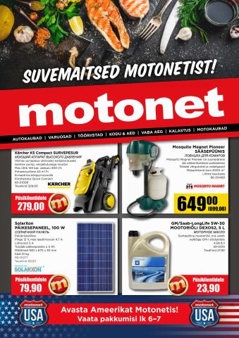 Motonet -luettelo | Motonet pakkumised 29.6.-12.7.2022 | 29.6.2022 - 12.7.2022