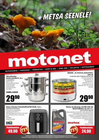 Motonet -luettelo | Motonet pakkumised  | 10.8.2022 - 23.8.2022