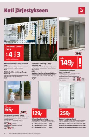 Bauhaus -luettelo, Helsinki | Kaikki remontit alkavat Bauhausista | 18.1.2023 - 7.2.2023