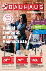 Bauhaus -luettelo, Espoo | Kaikki remontit alkavat Bauhausista | 18.1.2023 - 7.2.2023