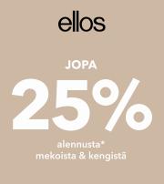 Vaatteet ja Kengät tarjousta, Lohja | Outlet Deal de Ellos | 3.6.2023 - 4.8.2023