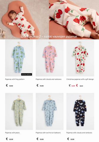 Lindex -luettelo, Espoo | Ota 3, maksa 2 – kaikki vauvojen pyjamat | 2.2.2023 - 26.2.2023