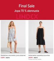 Vaatteet ja Kengät tarjousta, Kouvola | Lindex Final Sale de Lindex | 5.8.2023 - 7.10.2023