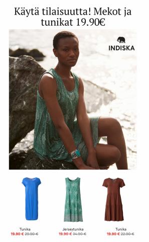 Indiska -luettelo, Raisio | Dresses and tunics NOW: 19.90 € | 18.8.2022 - 1.9.2022