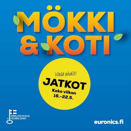 Elektroniikka ja Kodinkoneet tarjousta, Salo | Euronics tarjoukset de Euronics | 18.5.2022 - 22.5.2022