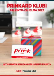 Prink Dixi -luettelo, Vantaa | Prinkard Klubi 2022 | 5.4.2022 - 31.12.2022