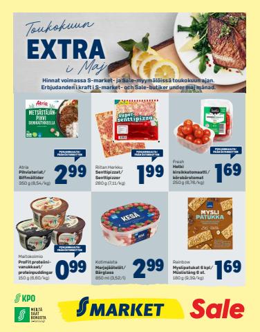 Supermarket tarjousta | Toukokuun extra in Sale | 3.5.2022 - 31.5.2022