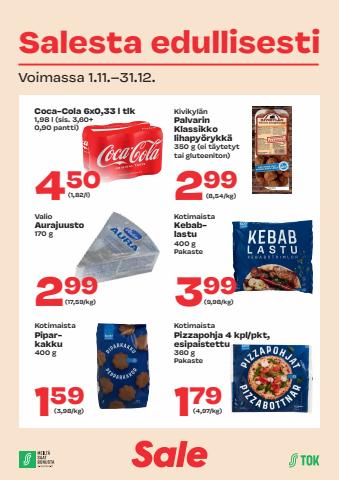 Sale -luettelo, Helsinki | Salesta edullisesti | 1.11.2022 - 31.12.2022