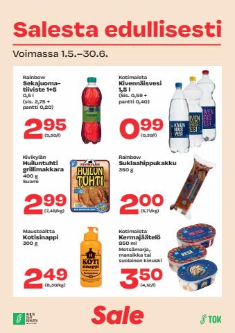 Sale -luettelo, Espoo | Salesta edullisesti | 3.5.2023 - 30.6.2023