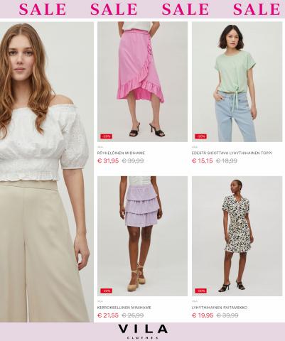 VILA Clothes -luettelo, Espoo | Sale -50% | 20.6.2022 - 3.7.2022