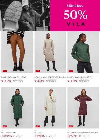 VILA Clothes -luettelo, Espoo | Säästä jopa 50%! | 24.1.2023 - 14.2.2023