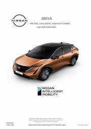 Autot ja Varaosat tarjousta, Jyväskylä | UUSI NISSAN ARIYA de Nissan | 11.5.2022 - 31.1.2023