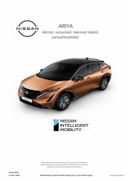 Nissan -luettelo | Nissan ARIYA | 15.6.2022 - 15.6.2023