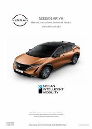 Nissan -luettelo | Nissan ARIYA | 15.12.2022 - 15.12.2023