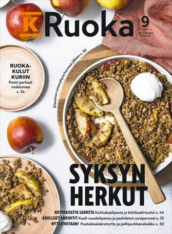 Supermarket tarjousta, Hämeenlinna | K-Ruoka 9/2022 de K-Market | 31.8.2022 - 5.10.2022