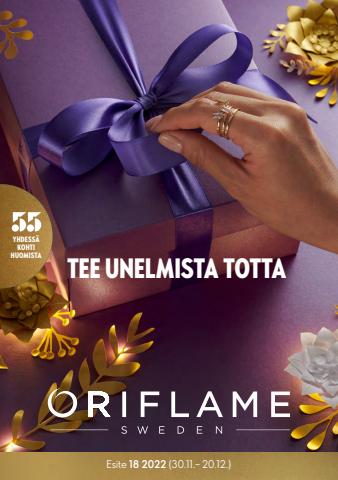 Kosmetiikka ja Kauneus tarjousta, Forssa | Oriflame tarjoukset de Oriflame | 30.11.2022 - 20.12.2022