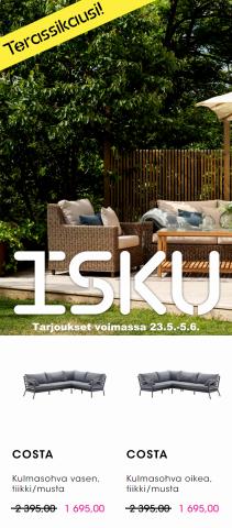 isku -luettelo, Espoo | Terassikausi | 23.5.2022 - 5.6.2022