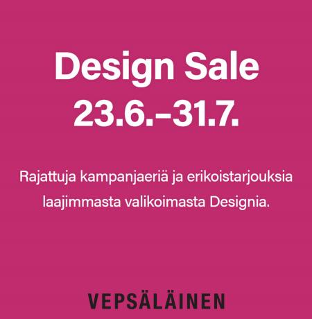 Vepsäläinen -luettelo, Turku | Design Sale | 28.6.2022 - 31.7.2022