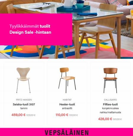 Vepsäläinen -luettelo, Helsinki | Design Sale | 28.6.2022 - 31.7.2022