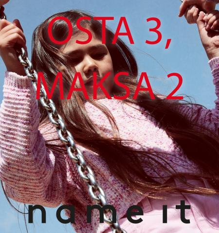 Name it -luettelo, Vantaa | Osta 3, maksa 2 | 16.8.2022 - 30.8.2022