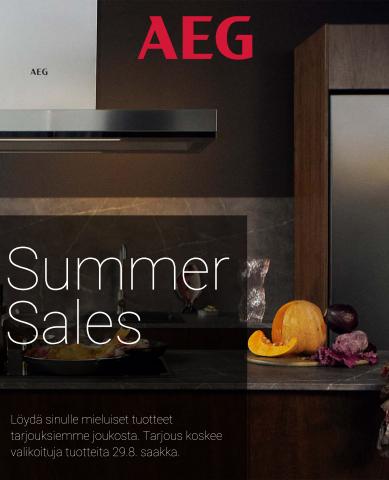 AEG -luettelo, Vantaa | Summer Sales | 29.7.2022 - 29.8.2022