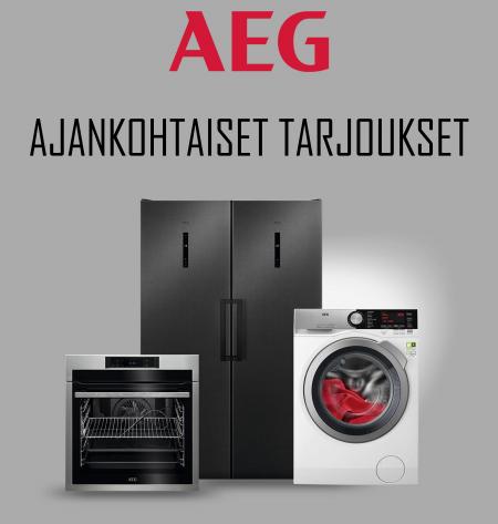 Elektroniikka ja Kodinkoneet tarjousta, Turku | AJANKOHTAISET TARJOUKSET de AEG | 30.8.2022 - 9.10.2022